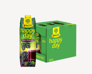Rauch Happy Day Johannisbeersaft 12x1lt Tetra
