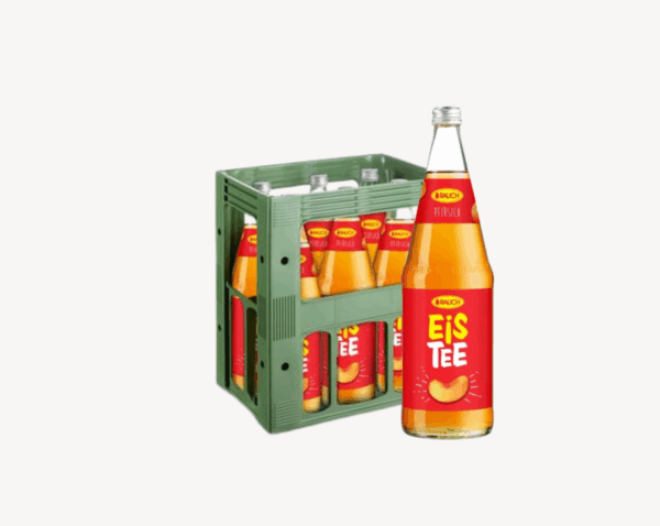 Rauch Eistee Pfirsich 6x1,0lt - Mehrweg Glas