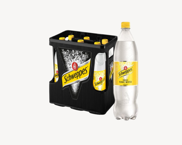 Schweppes Tonic Water 6x1lt Mehrweg