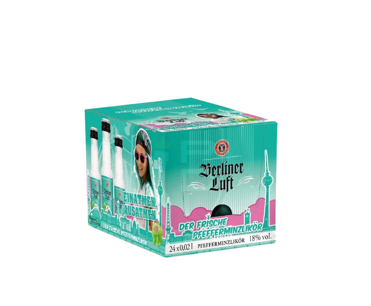 Berliner Luft Pfefferminzlikör 24x2cl