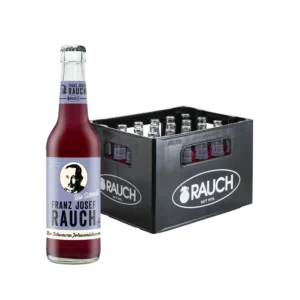 FJ Rauch Bio Schwarze Johannisbeere g'spritzt 24x0,33lt Kiste