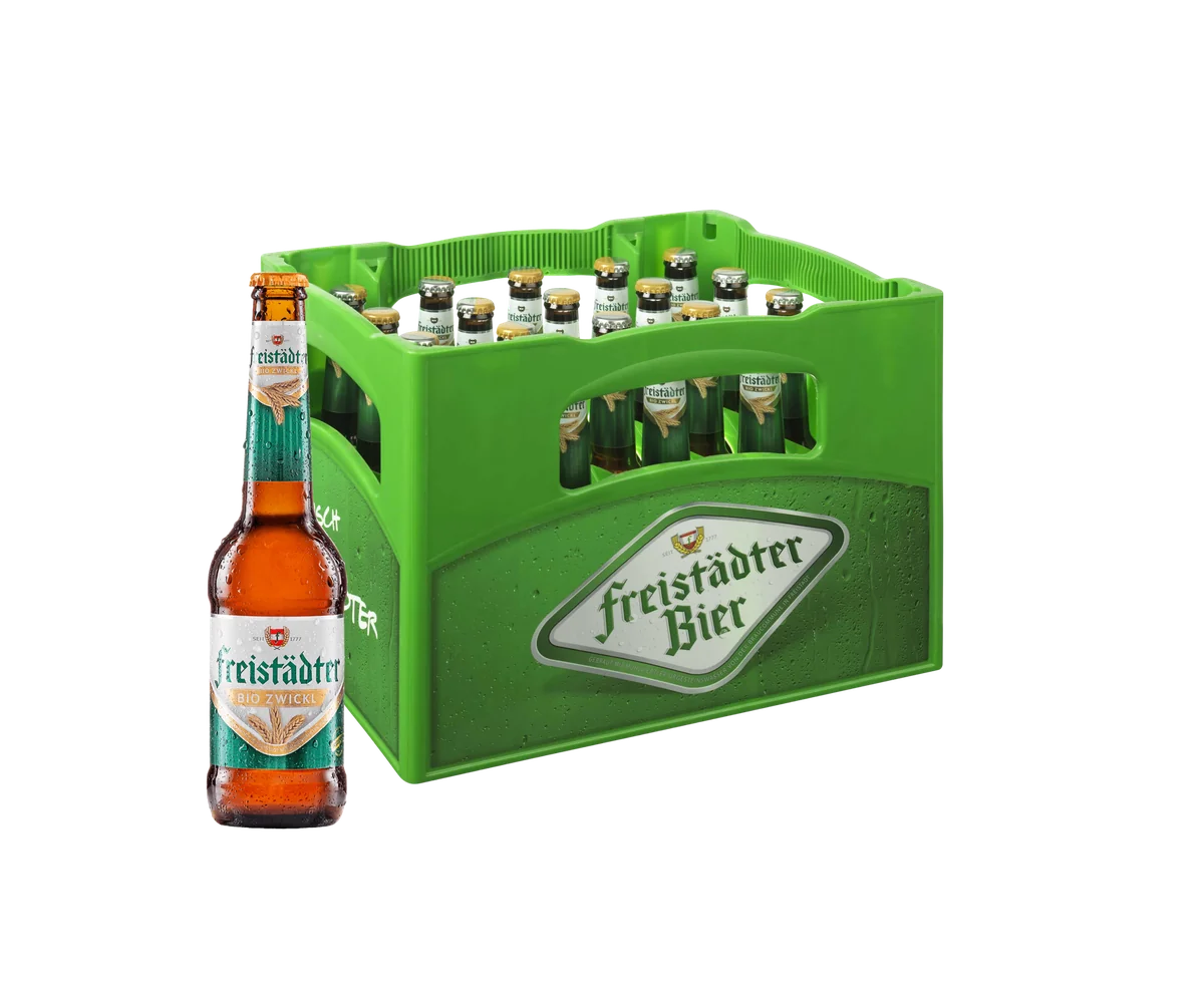 Freistädter Bio Zwickl Langhals 20x0,33lt