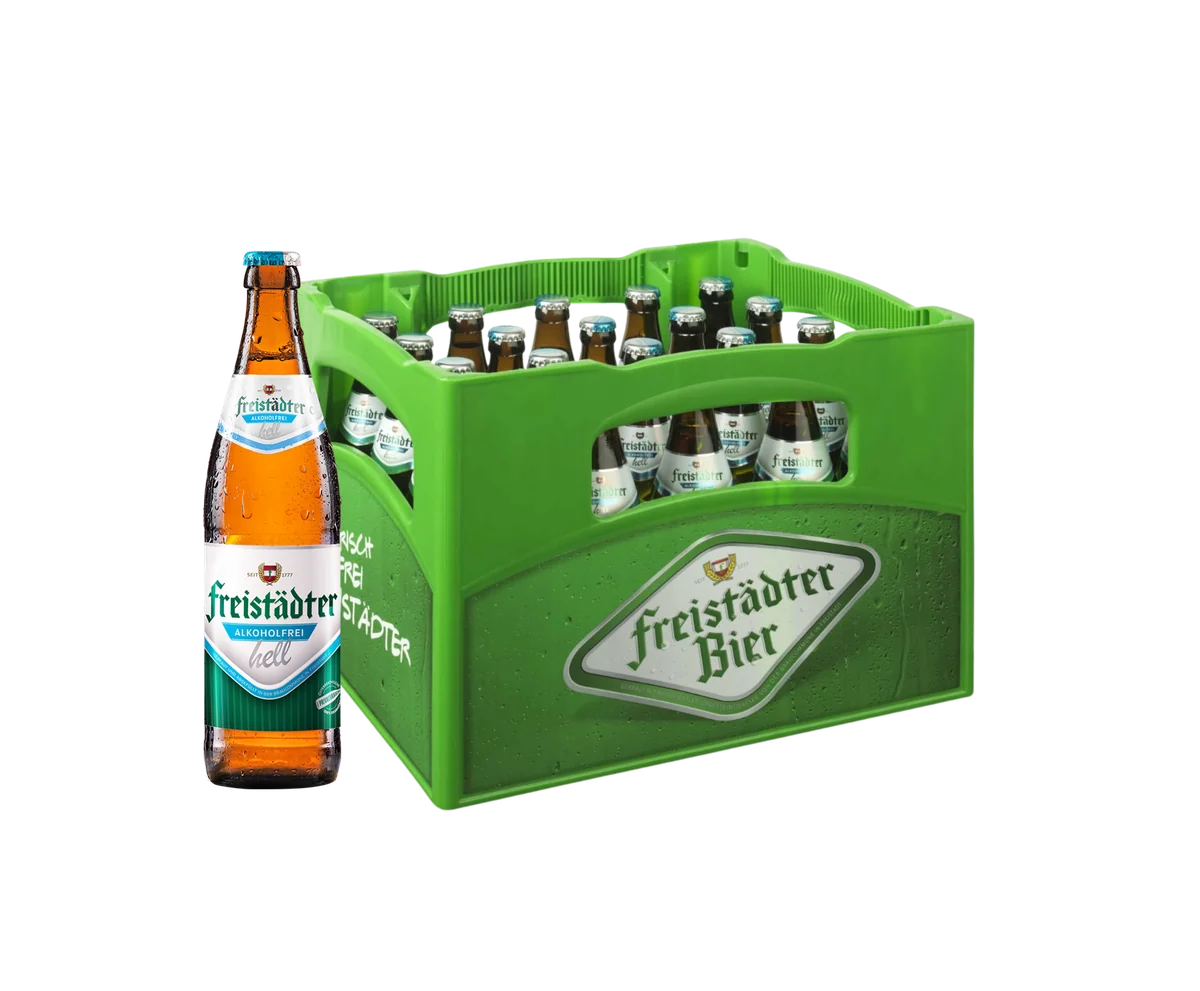 Freistädter alkoholfrei hell 20x0,5lt