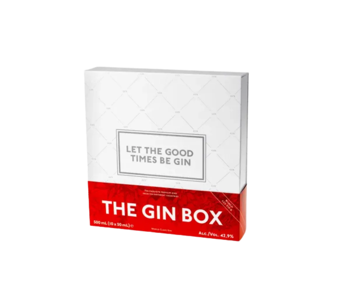 Gin Tasting Box - World Tour - 10x 5cl