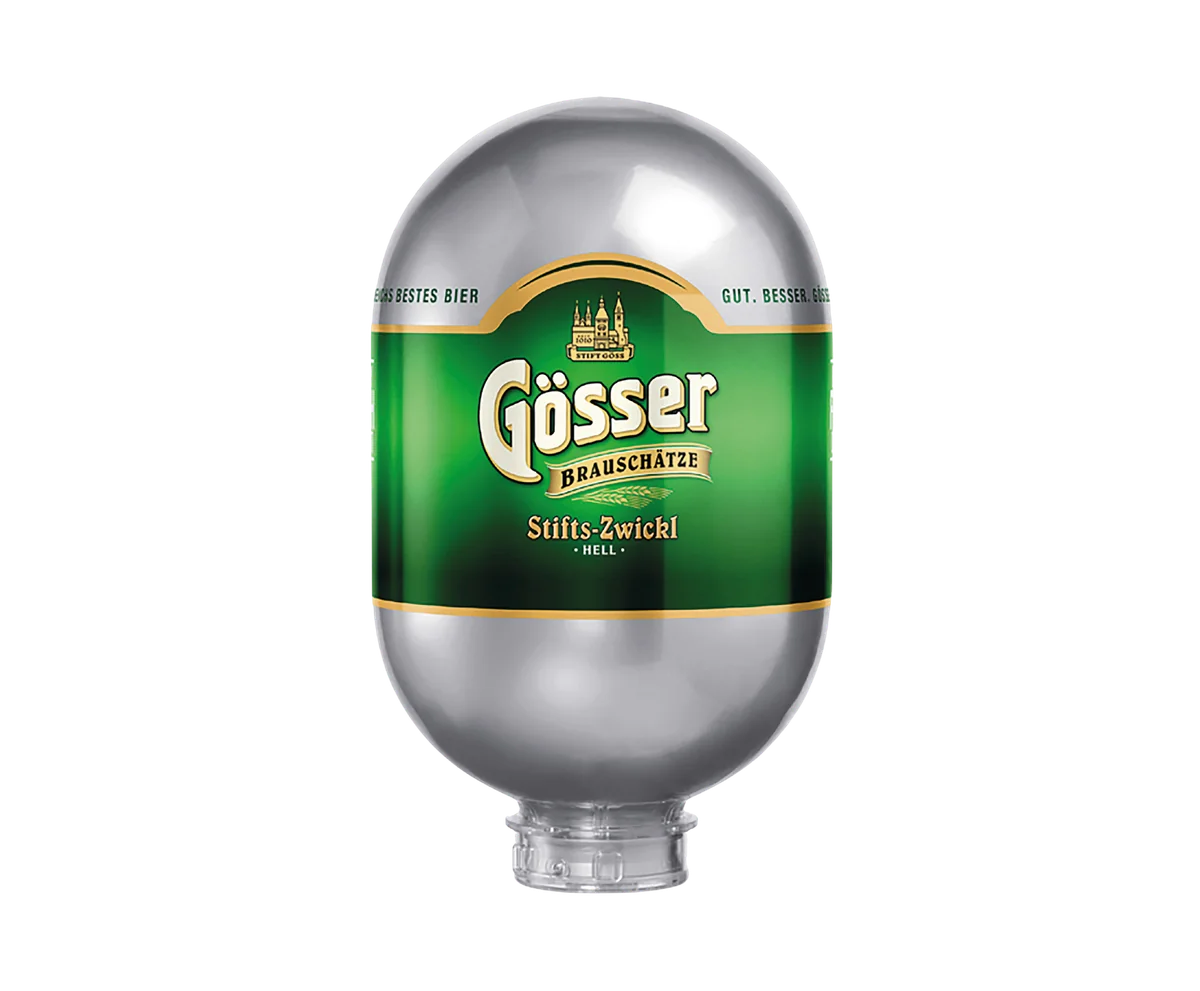 Gösser Stifts-Zwickl hell Blade 8lt