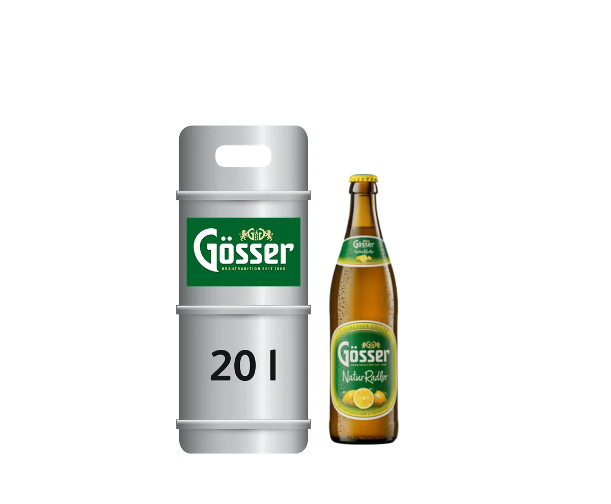 Gösser Naturradler Zitrone 20lt