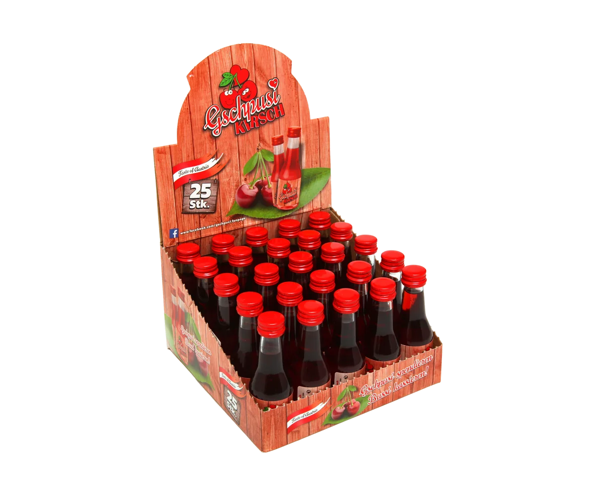 Gschpusi Kirsch 25x2cl