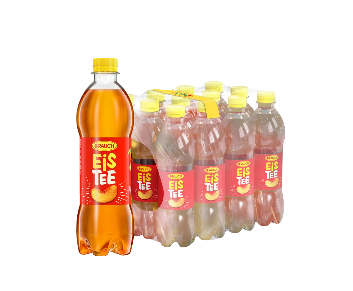 Rauch Eistee Pfirsich 12x0,5lt