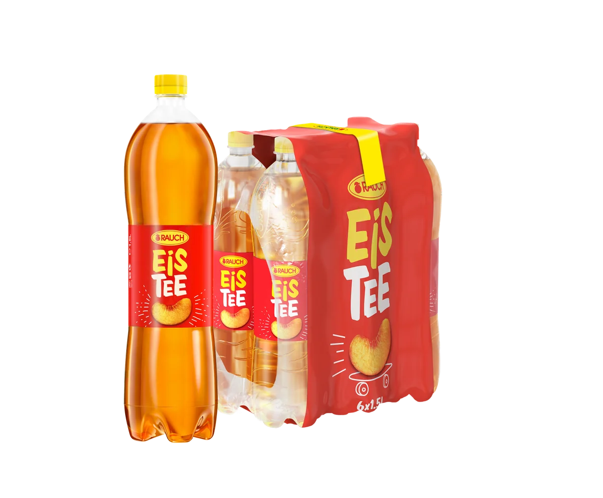 Rauch Eistee Pfirsich 6x1,5lt