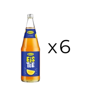 Rauch Eistee Zitrone 6x1lt - Mehrweg Glas