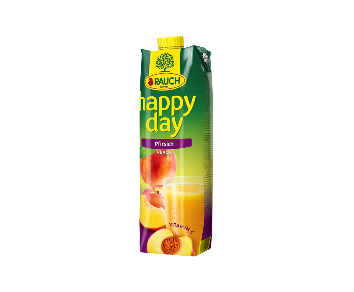 Rauch Happy Day Pfirsich 1lt Tetra
