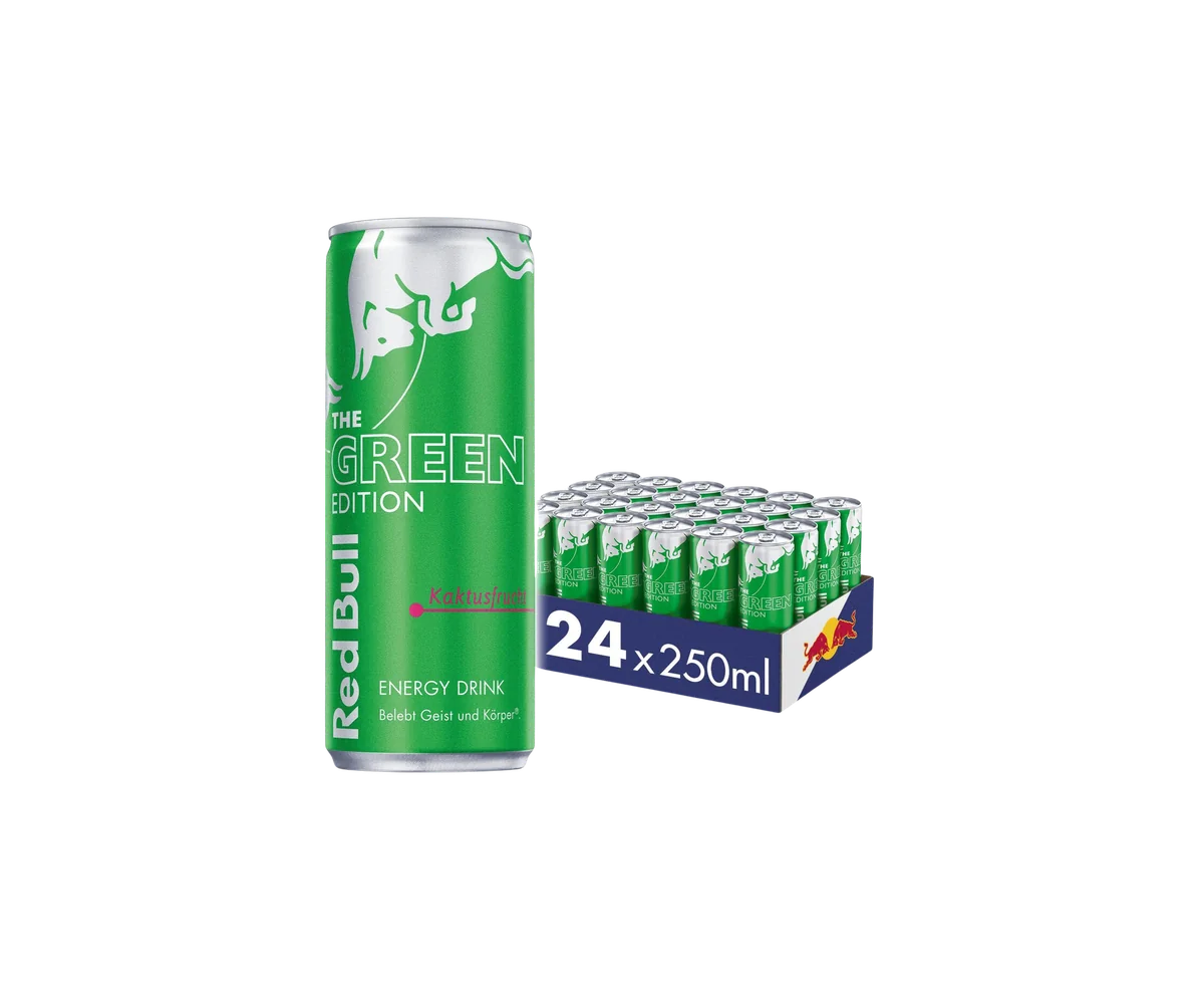 Red Bull Green Edition 24x0,25lt-Dose – Bild 2