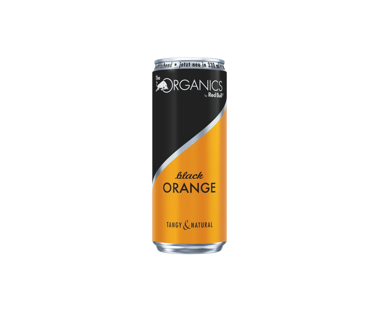 Organics Black Orange von Red Bull 24x0,33lt-Dose