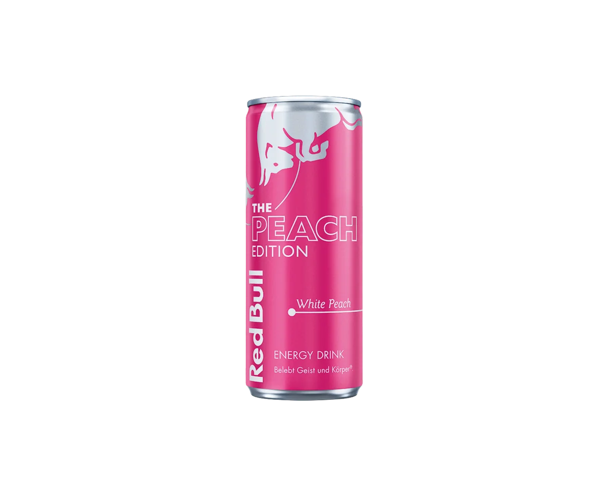 Red Bull The Peach Edition, 24x0,25lt Dose