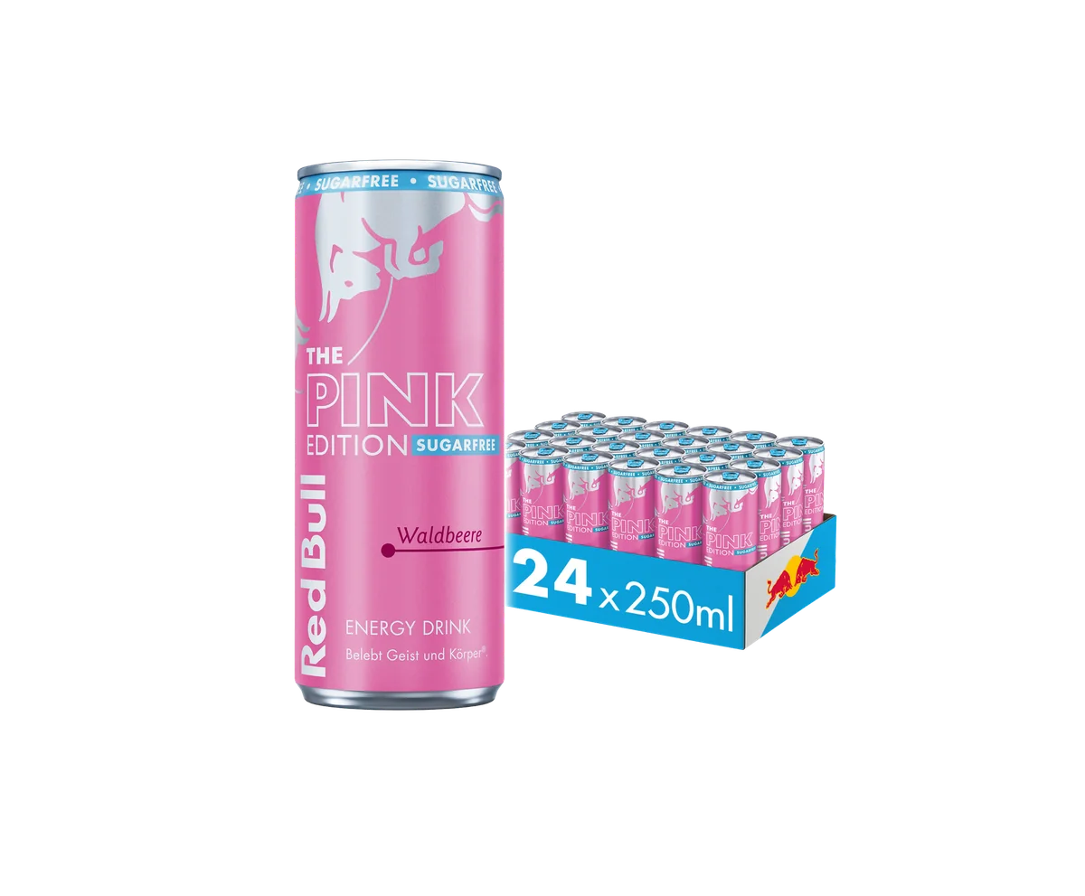 Red Bull Pink Edition 24x0,25lt-Dose – Bild 2