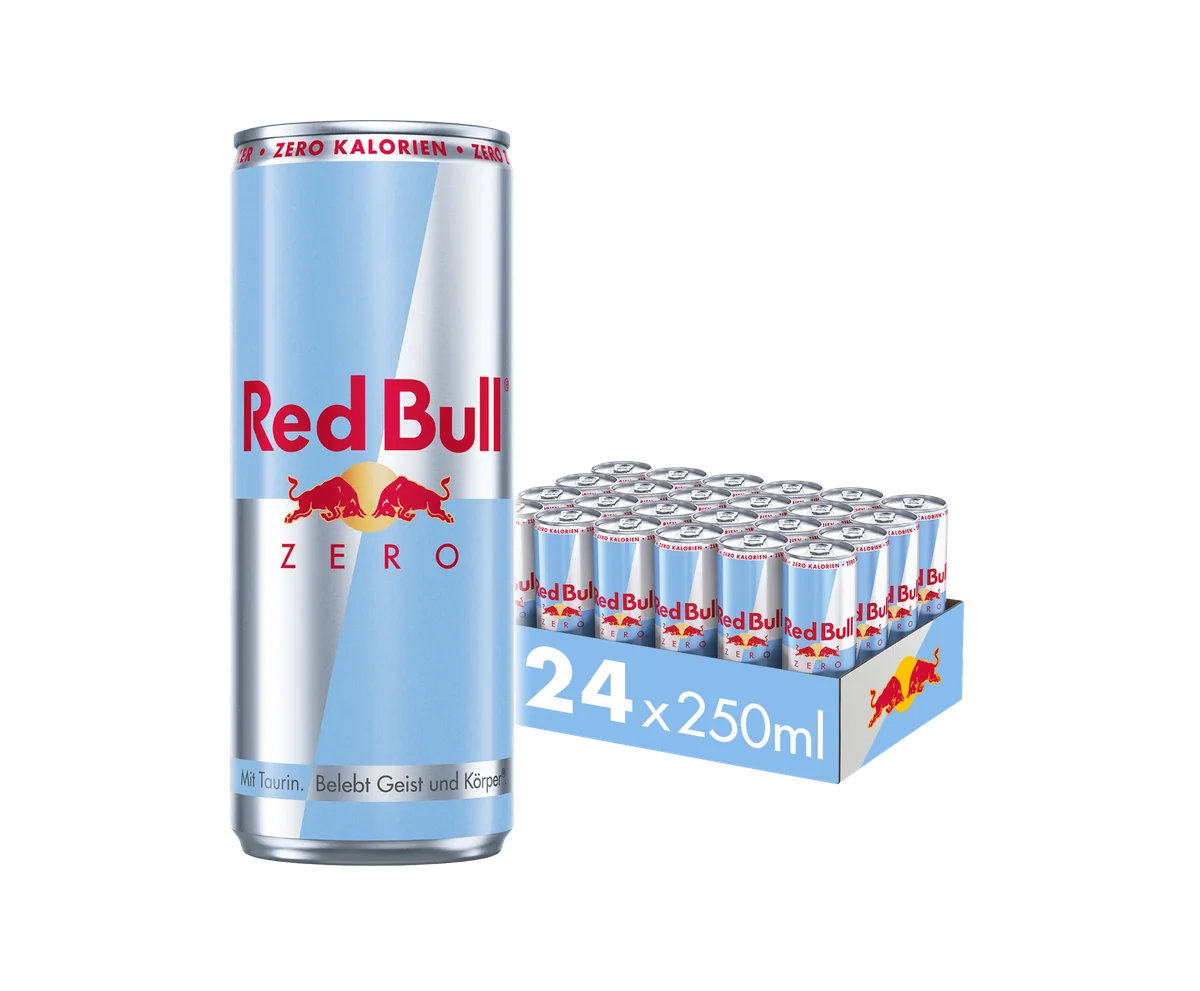 Red Bull Zero 24x0,25lt Dose – Bild 2