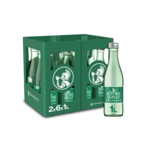 Römerquelle Mineralwasser prickelnd 12x1lt Split