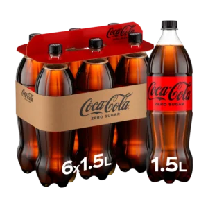 Coca-Cola Zero 6x1,5lt