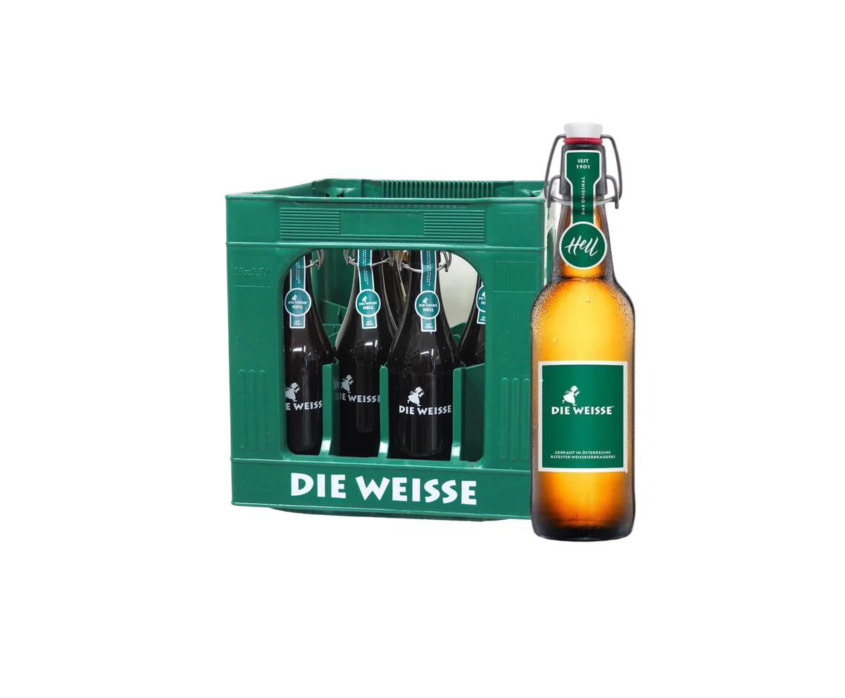Die Weisse HELL 18x0,5lt