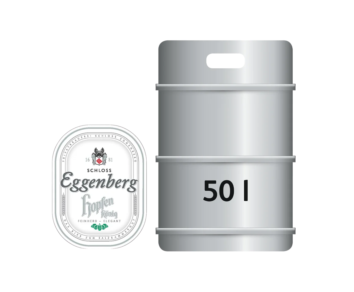Schloss Eggenberg Hopfenkönig 50lt
