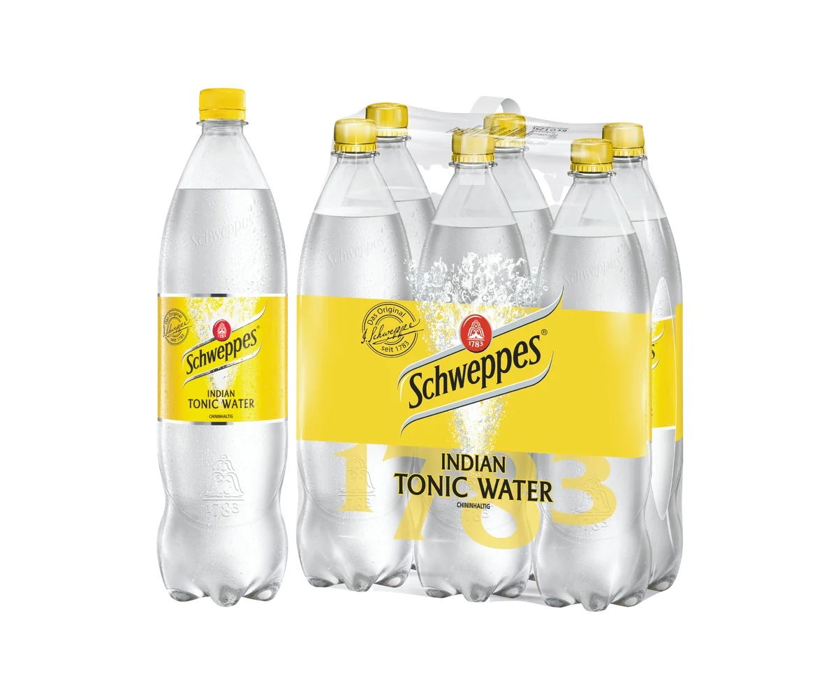 Schweppes Tonic Water 6x1lt Mehrweg