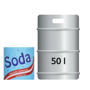 Sodawasser 50lt