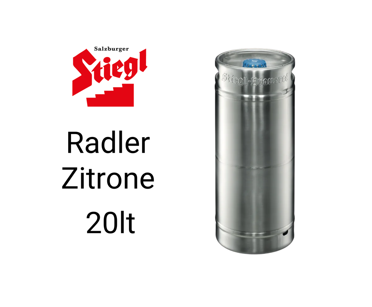 Stiegl Radler Zitrone naturtrüb 20lt