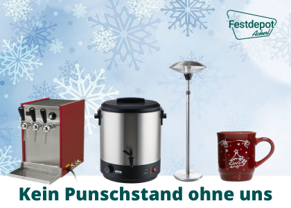 Kein Punschstand ohne uns