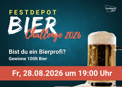 FESTDEPOT Bier Challenge 2026