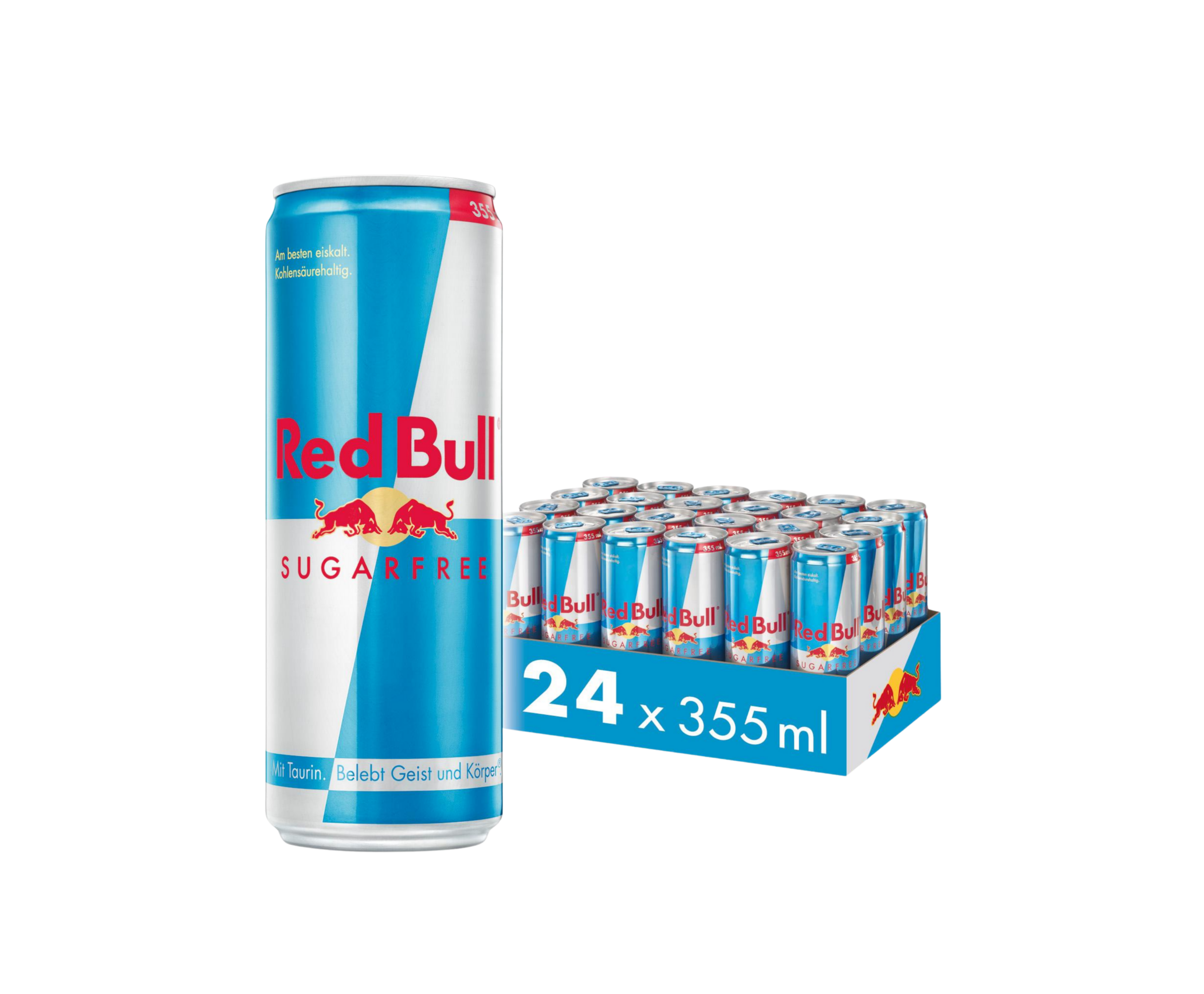 Red Bull Sugarfree 24x0,355lt Dose – Bild 2