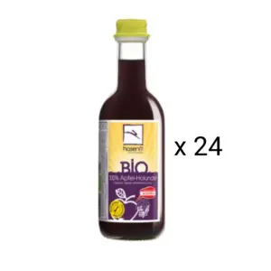 Hasenfit Bio Apfel-Holunder, naturtrüb 24x0,25lt